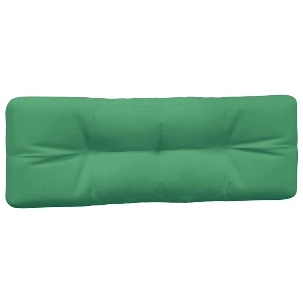 Pallet Cushions 5 pcs Green Fabric