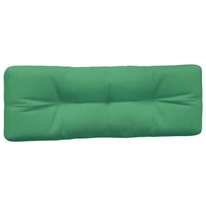 Pallet Cushions 5 pcs Green Fabric