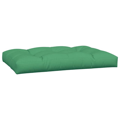 Pallet Cushions 5 pcs Green Fabric
