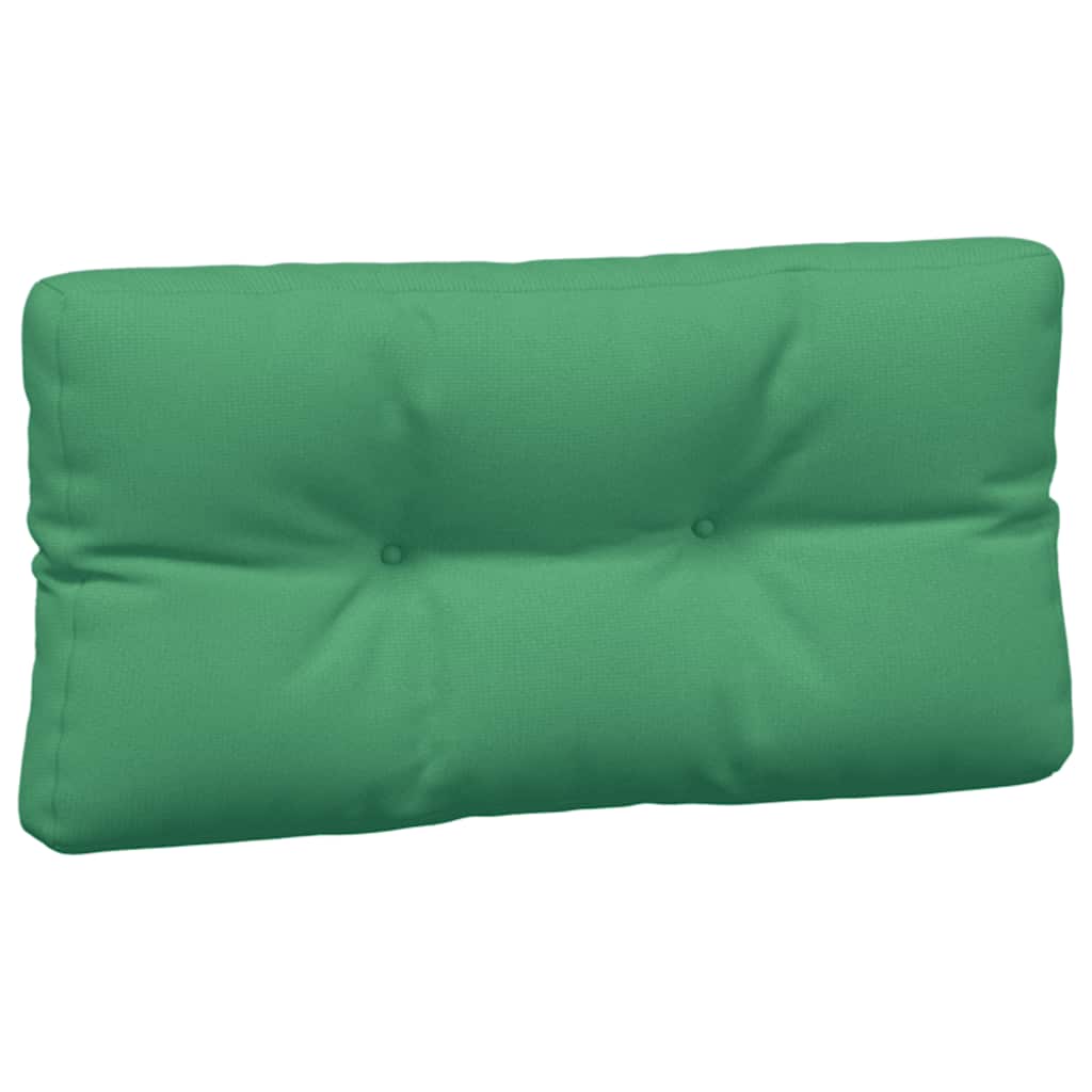 Pallet Cushions 5 pcs Green Fabric
