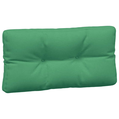 Pallet Cushions 5 pcs Green Fabric
