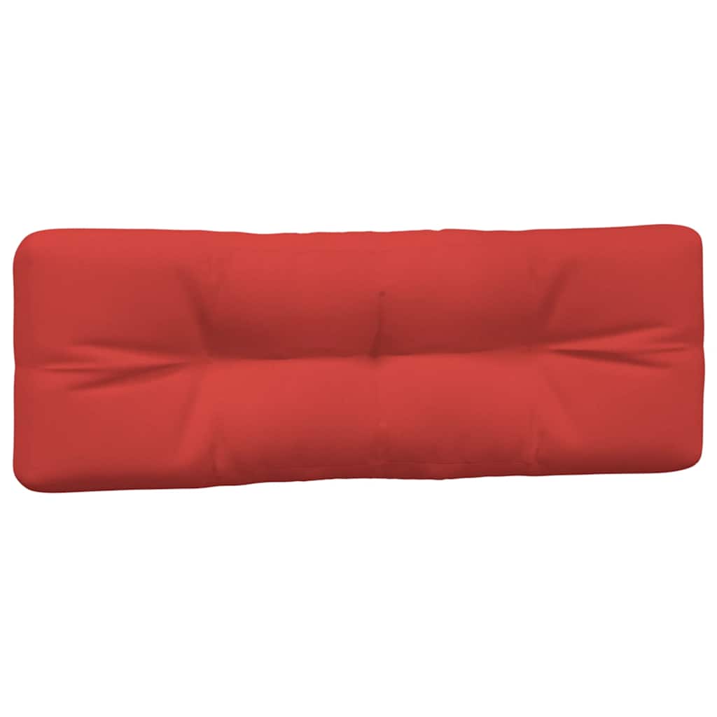 Pallet Cushions 5 pcs Red Fabric
