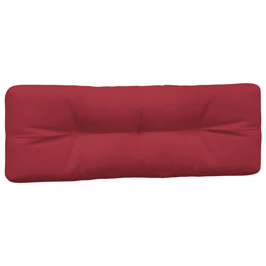 Pallet Cushions 5 pcs Wine Red Fabric