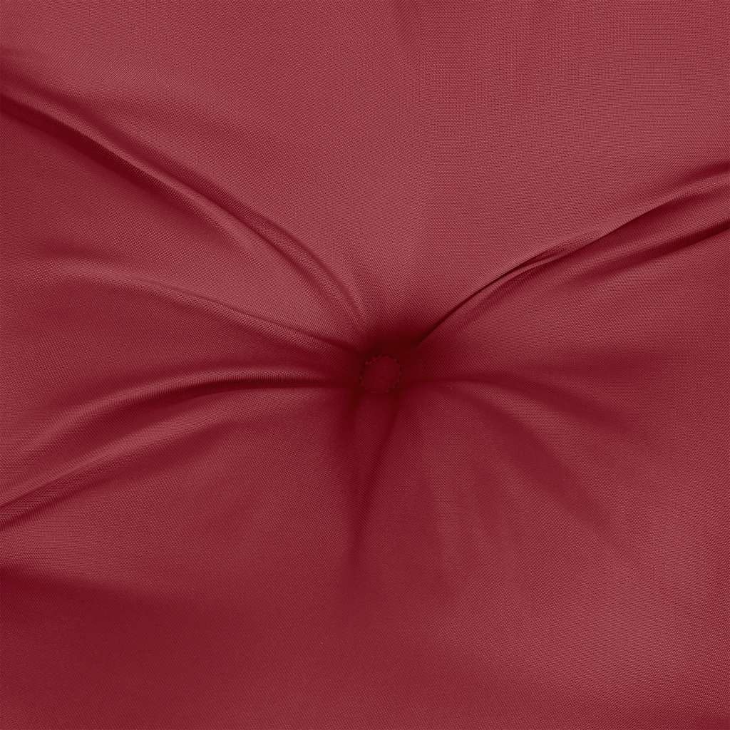 Pallet Cushions 5 pcs Wine Red Fabric