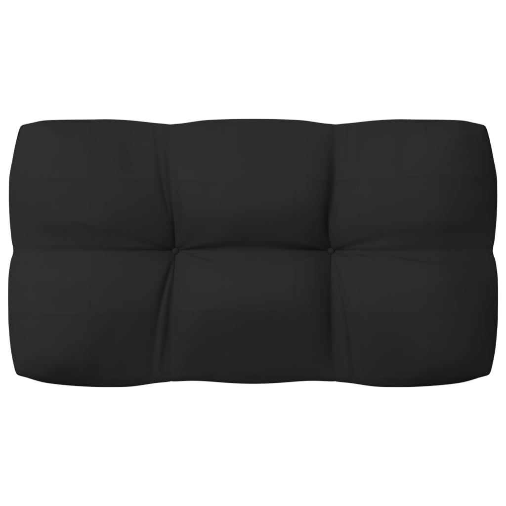 Pallet Sofa Cushions 7 pcs Black