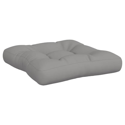 Pallet Cushions 2 pcs Gray Fabric
