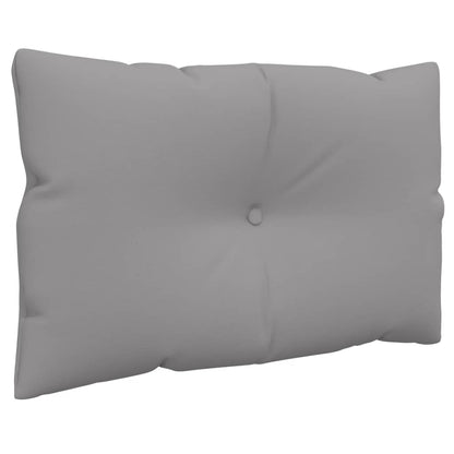 Pallet Cushions 3 pcs Gray Fabric