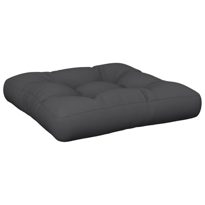 Pallet Cushion Black 22.8"x22.8"x3.9" Fabric