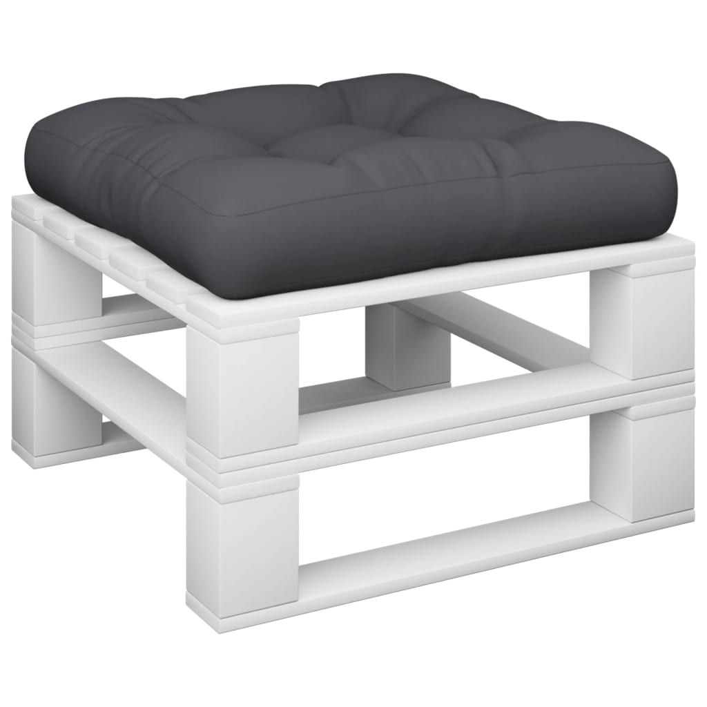 Pallet Cushion Black 22.8"x22.8"x3.9" Fabric