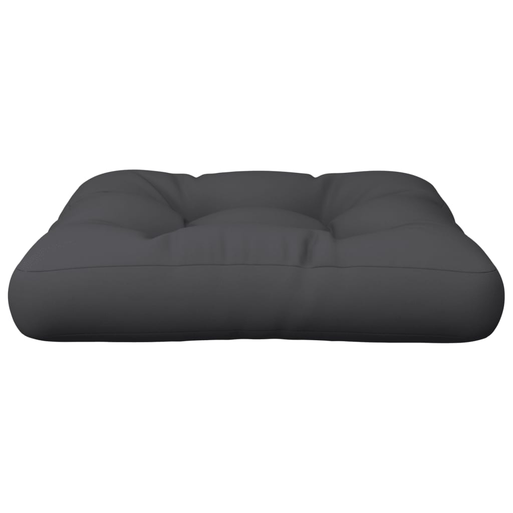 Pallet Cushion Black 22.8"x22.8"x3.9" Fabric