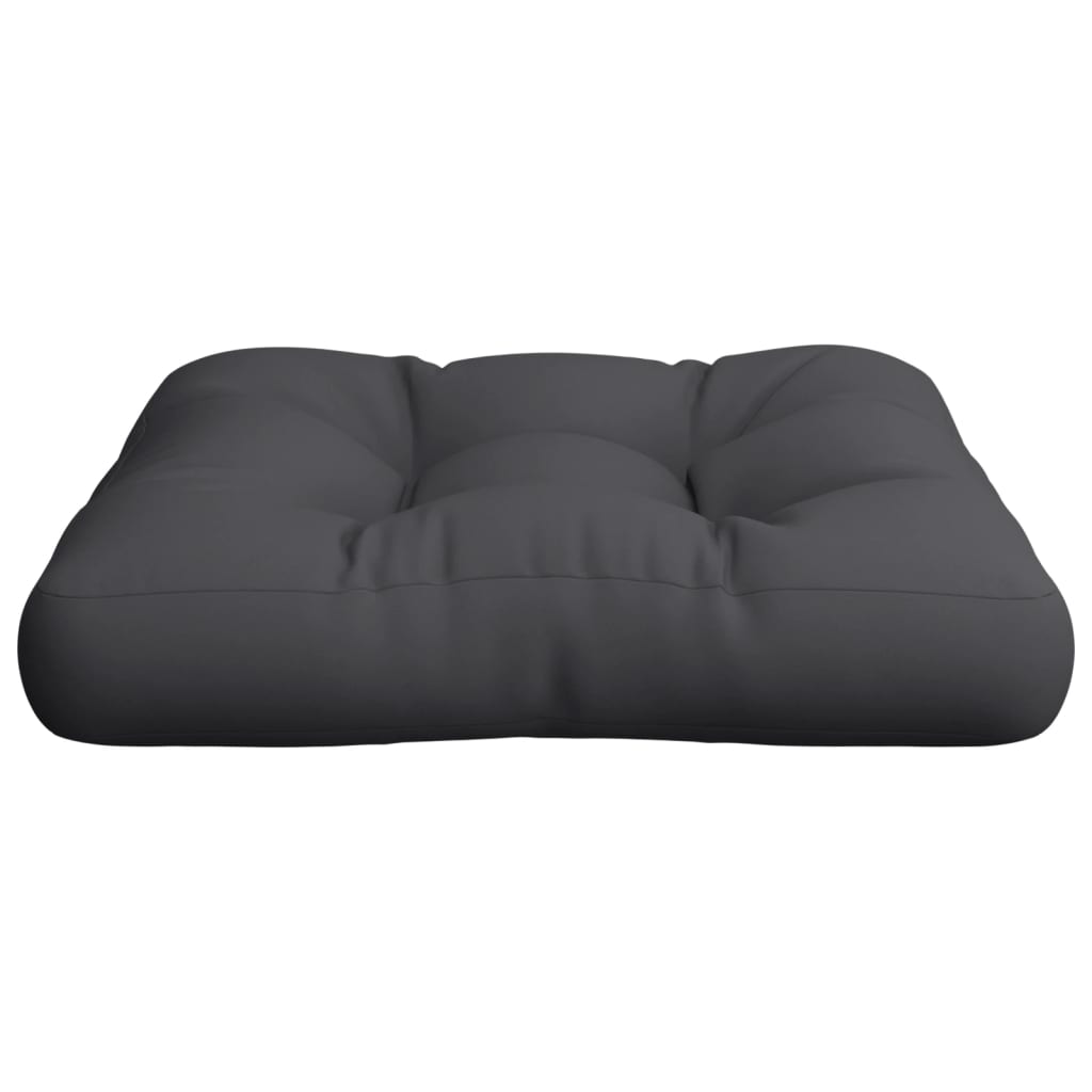 Pallet Cushion Black 22.8"x22.8"x3.9" Fabric