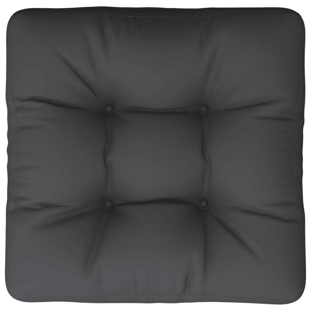 Pallet Cushion Black 22.8"x22.8"x3.9" Fabric