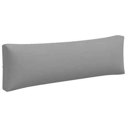 Pallet Cushions 3 pcs Gray Fabric