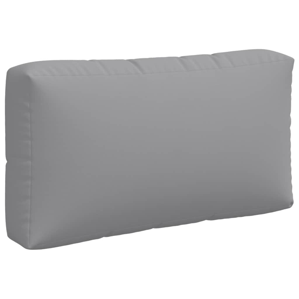 Pallet Cushions 3 pcs Gray Fabric