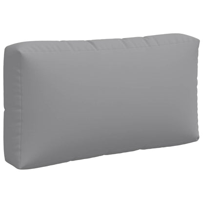 Pallet Cushions 3 pcs Gray Fabric