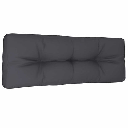 Pallet Cushion Anthracite 47.2"x15.7"x4.7" Fabric