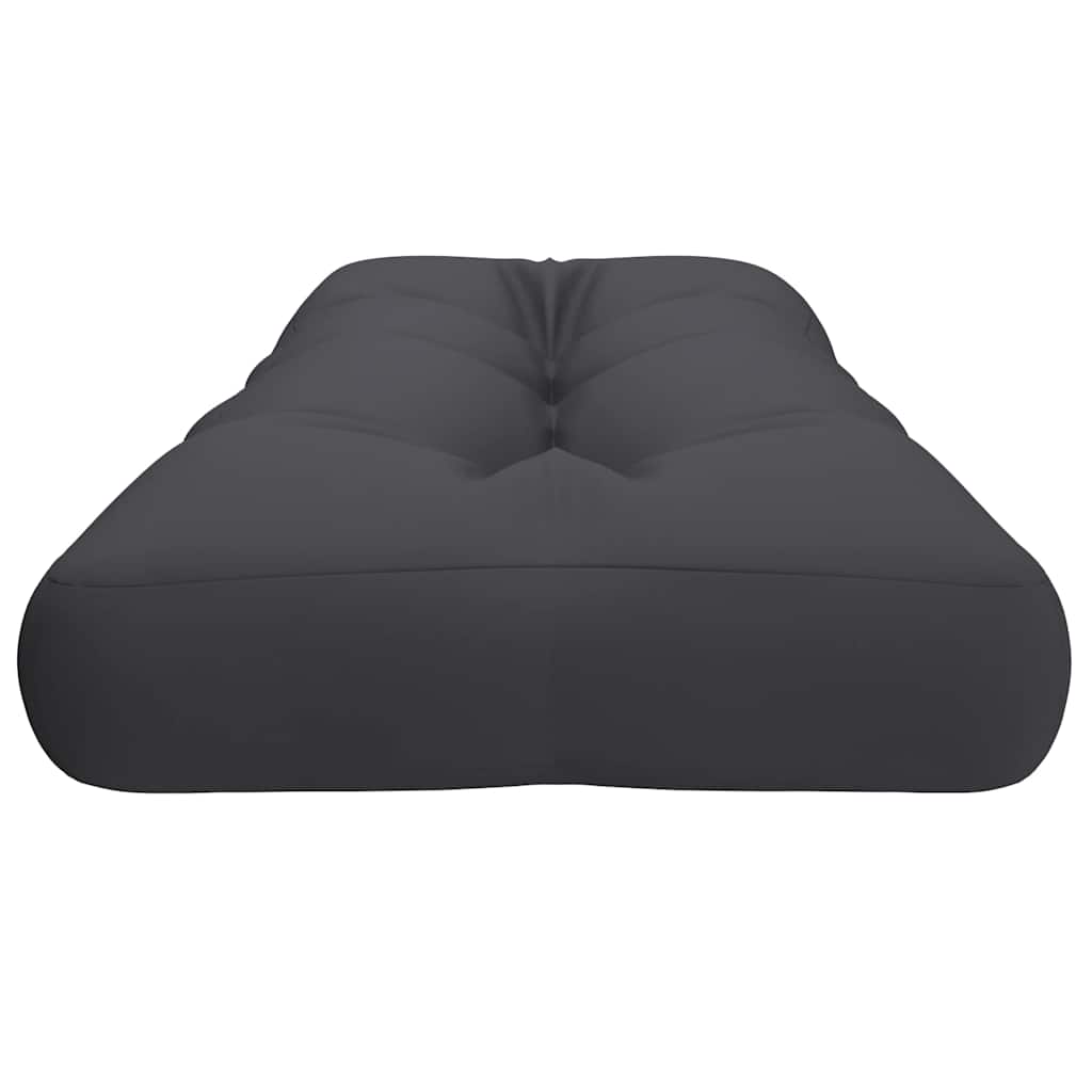 Pallet Cushion Anthracite 47.2"x15.7"x4.7" Fabric