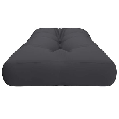 Pallet Cushion Anthracite 47.2"x15.7"x4.7" Fabric