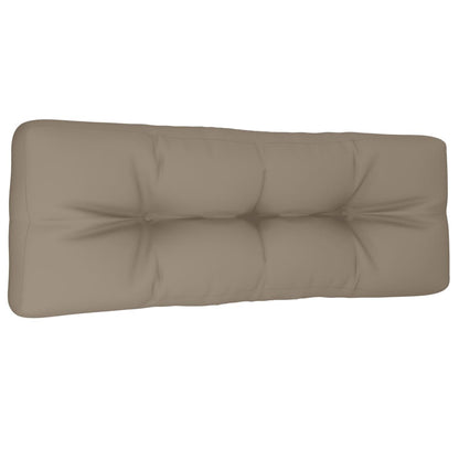 Pallet Cushion Taupe 47.2"x15.7"x4.7" Fabric