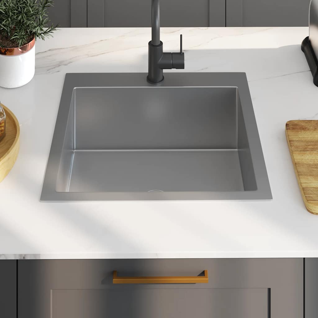 Handmade Kitchen Sink Stainless Steel