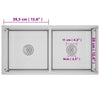 Handmade Kitchen Sink Stainless Steel