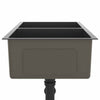 Handmade Kitchen Sink Black Stainless Steel