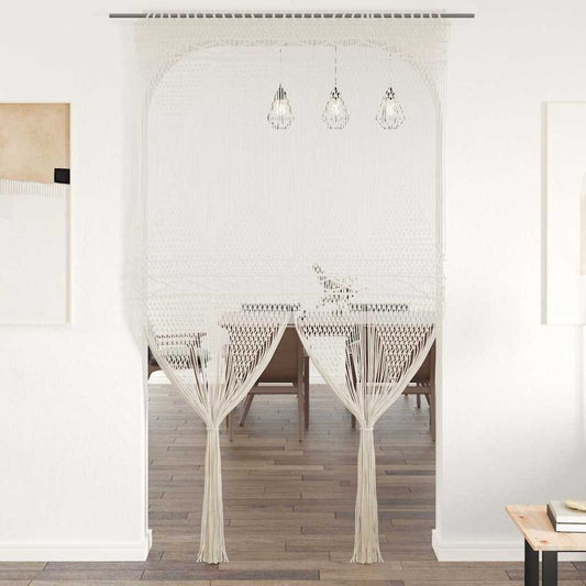 Macrame Curtain 140x240 cm Cotton