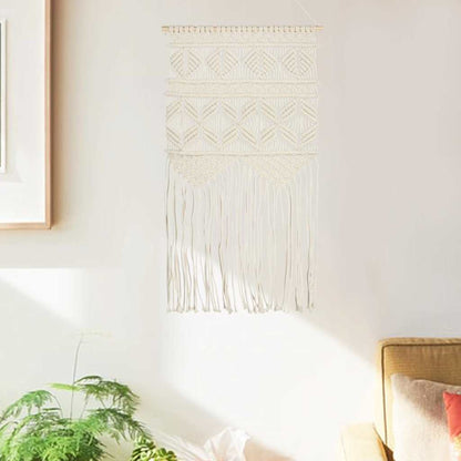 Macrame Wall Hanger 40x80 cm Cotton