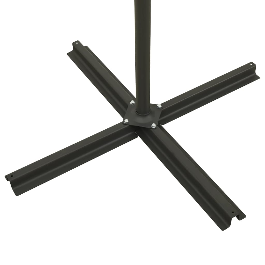 Cantilever Garden Parasol | Taupe | Polyester, Aluminium