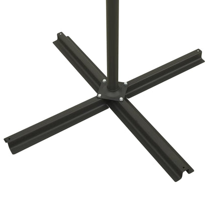 Cantilever Garden Parasol | Taupe | Polyester, Aluminium
