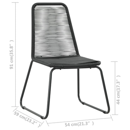Dining Chair | Set of 4 | Black