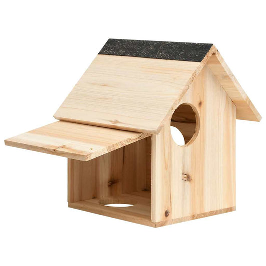 Squirrel House | Natural Wood | Solid Firwood | Medium |  Durable