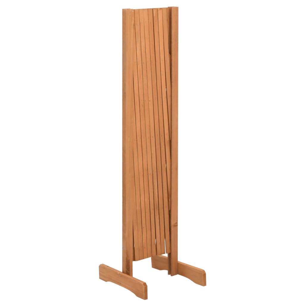 Garden Trellis Fence Orange 70.9"x39.4" Solid Firwood