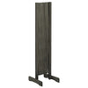 Garden Trellis Fence Grey 180x100 cm Solid Firwood