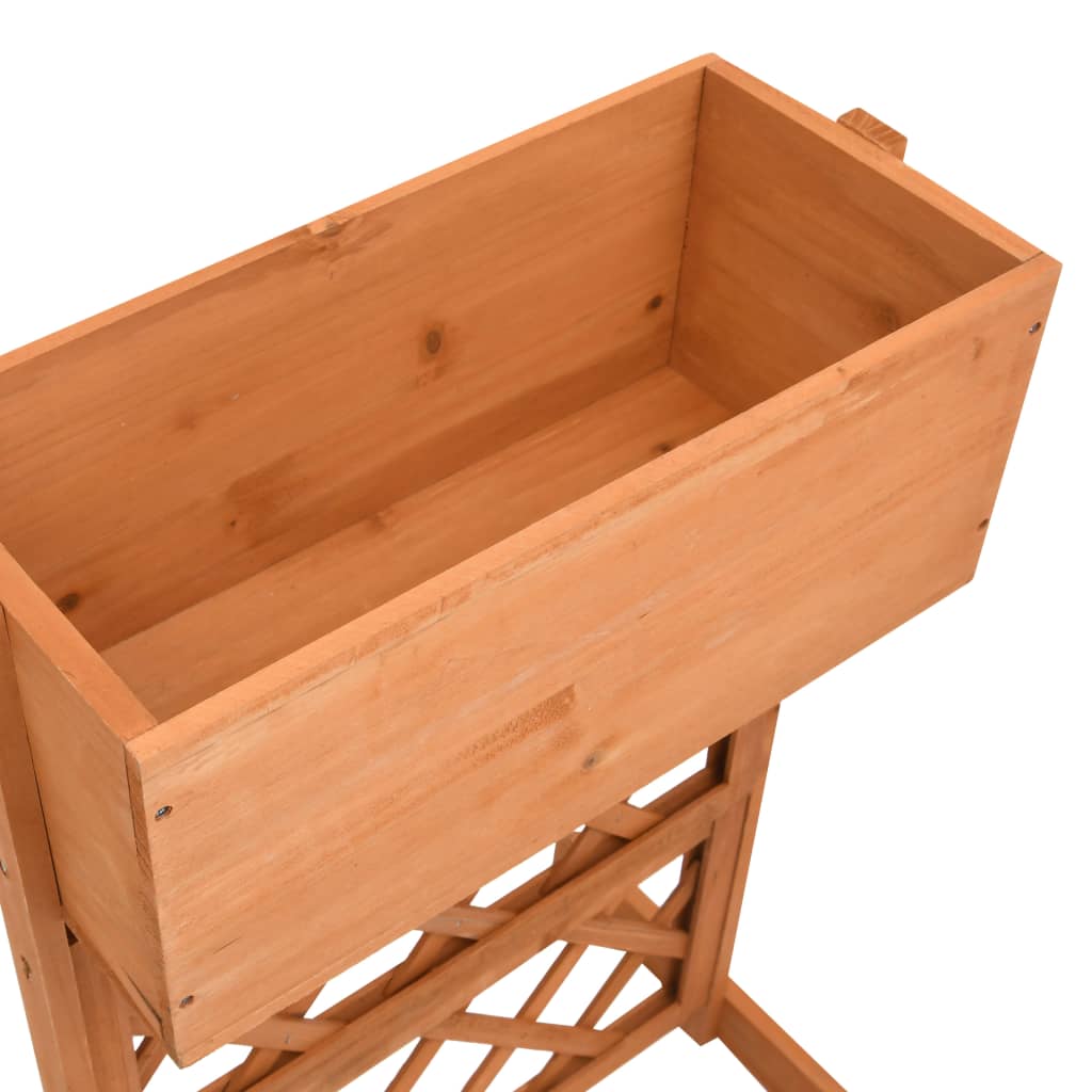 Planter Orange Solid Firwood Medium Planters Planter