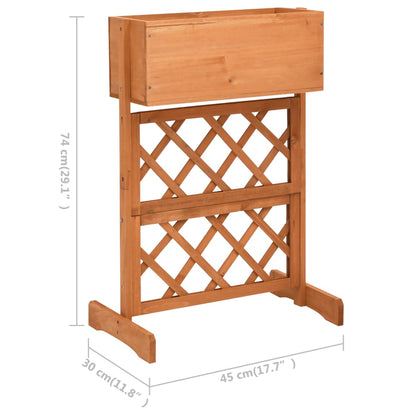 Planter Orange Solid Firwood Medium Planters Planter