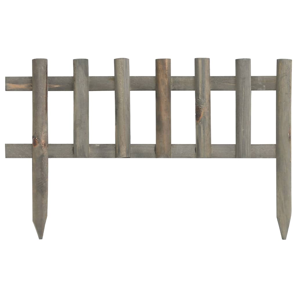 Lawn Edgings 10 pcs Firwood 14.4'