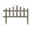 Lawn Edgings 10 pcs Firwood 14.4'