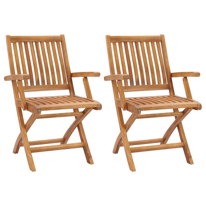 Garden Chair |  Set of 2 | Teak