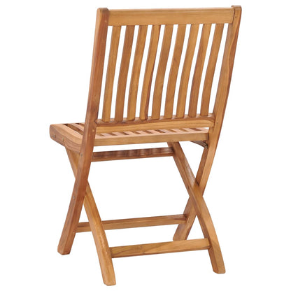 Garden Chair | Set of 2 | Teak | Solid teak wood | Medium | Foldable