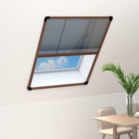Window Screen | Brown, Black | Aluminium, Fibreglass | 80 x 120 cm
