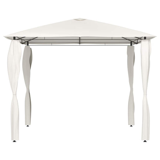 Gazebo | Cream | Fabric | 3x3 metres | Durable | Gazebo | Square | Modern