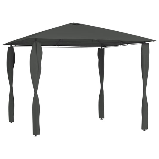 Gazebo | Anthracite | Fabric 160 g/m² | 3x3x2.6 metres