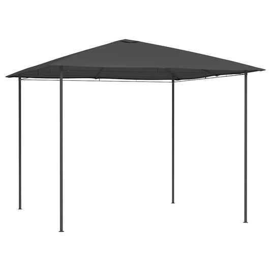 Gazebo | Anthracite | Steel | 3x3 m | Gazebo | Square | Modern