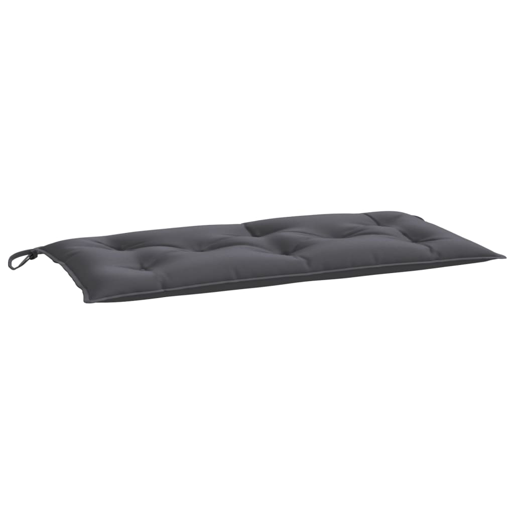 Garden Bench Cushion Anthracite 39.4"x19.7"x2.8" Oxford Fabric
