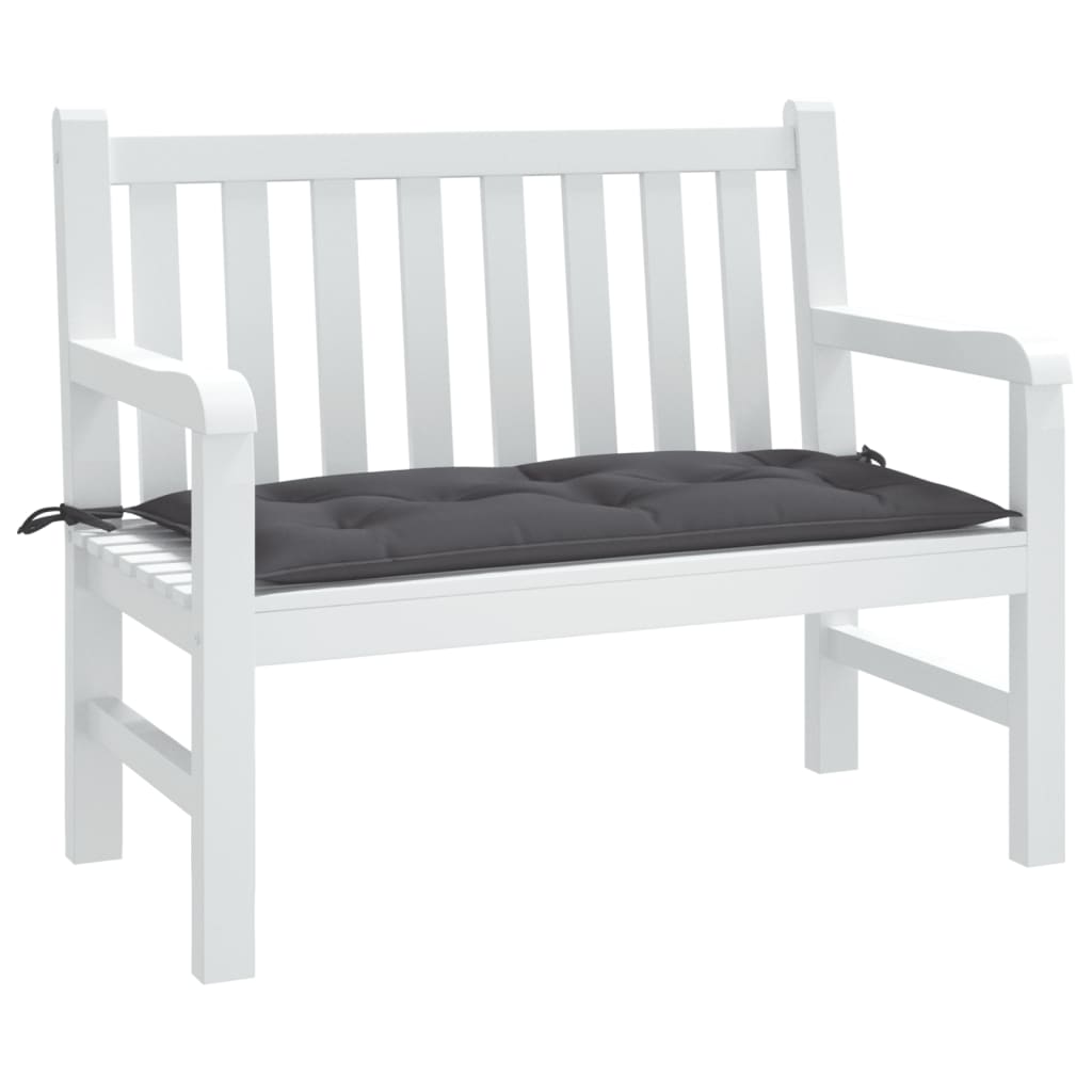 Garden Bench Cushion Anthracite 39.4"x19.7"x2.8" Oxford Fabric