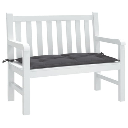 Garden Bench Cushion Anthracite 39.4"x19.7"x2.8" Oxford Fabric