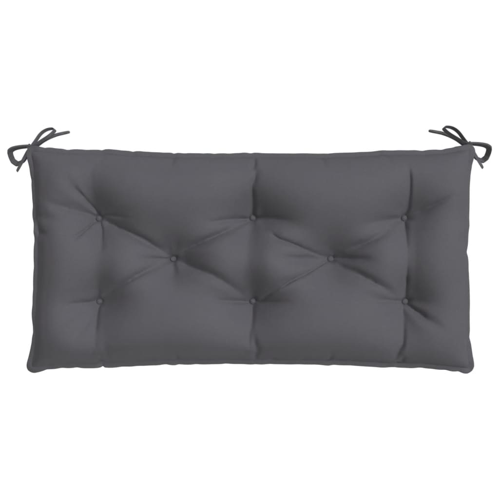 Garden Bench Cushion Anthracite 39.4"x19.7"x2.8" Oxford Fabric