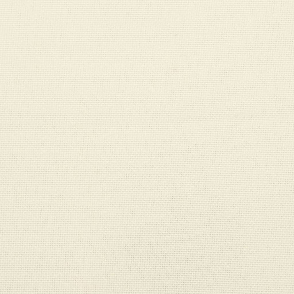Garden Bench Cushion Cream White 39.4"x19.7"x2.8" Oxford Fabric