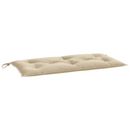 Garden Bench Cushion Beige 39.4"x19.7"x2.8" Oxford Fabric
